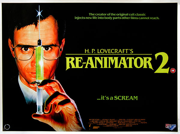 Header Critique : RE-ANIMATOR 2 (BRIDE OF RE-ANIMATOR)