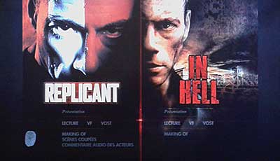 Menu 1 : REPLICANT - IN HELL