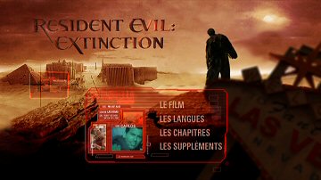 Menu 1 : RESIDENT EVIL : EXTINCTION