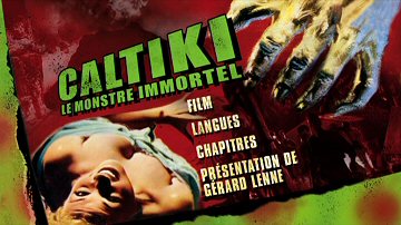 Menu 1 : CALTIKI, LE MONSTRE IMMORTEL (CALTIKI, IL MOSTRO IMMORTALE)