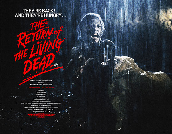 Header Critique : LE RETOUR DES MORTS-VIVANTS (THE RETURN OF THE LIVING DEAD)