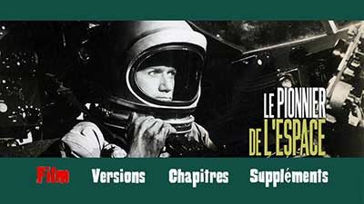 Menu 1 : PIONNIER DE L'ESPACE, LE (FIRST MAN INTO SPACE)