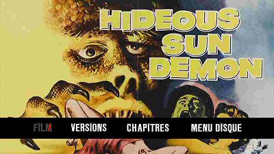 Menu 1 : HIDEOUS SUN DEMON, THE