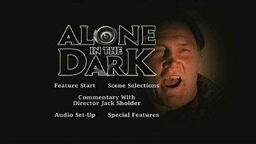 Menu 1 : ALONE IN THE DARK