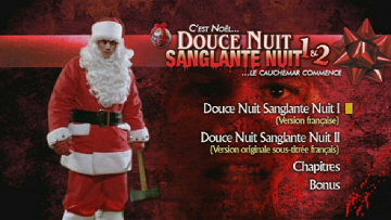 Menu 1 : DOUCE NUIT, SANGLANTE NUIT (SILENT NIGHT, DEADLY NIGHT)