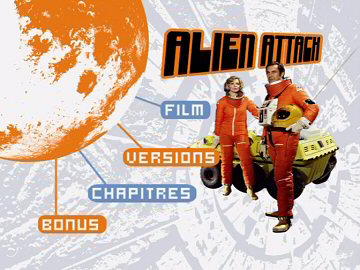 Menu 1 : COSMOS 1999 : LES FILMS (ALIEN ATTACK & COSMIC PRINCESS)