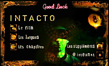 Menu 1 : INTACTO