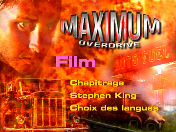 Menu 1 : MAXIMUM OVERDRIVE