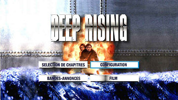 Menu 1 : CRI DANS L'OCEAN, UN (DEEP RISING)