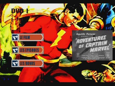 Menu 1 : ADVENTURES OF CAPTAIN MARVEL