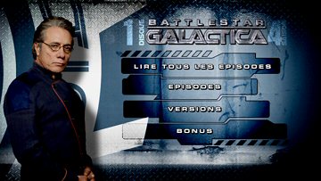 Menu 1 : BATTLESTAR GALACTICA : SAISON 4 - VOLUME 1