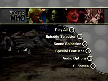Menu 1 : DOCTOR WHO : TIMELASH