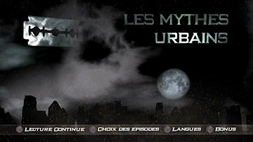 Menu 1 : MYTHES URBAINS : VOLUME 2 (URBAN MYTH CHILLERS)