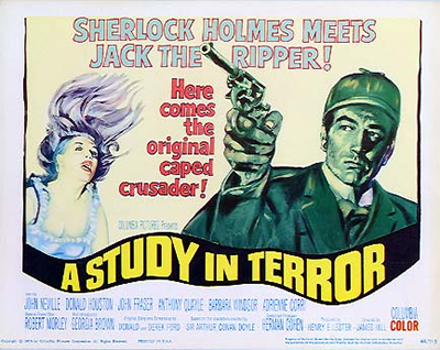 Header Critique : SHERLOCK HOLMES CONTRE JACK L'ÉVENTREUR (A STUDY IN TERROR)
