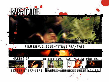 Menu 1 : BARRICADE