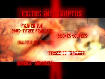 Menu 1 : EXITUS INTERRUPTUS