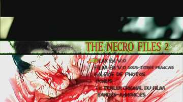 Menu 1 : NECRO FILES 2, THE