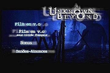 Menu 1 : UNKNOWN BEYOND