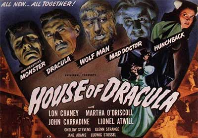 Header Critique : MAISON DE DRACULA, LA (HOUSE OF DRACULA)