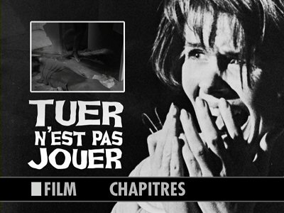 Menu 1 : TUER N'EST PAS JOUER (I SAW WHAT YOU DID)