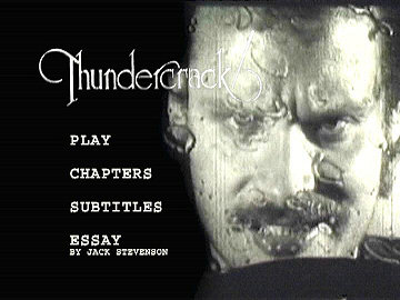 Menu 1 : THUNDERCRACK!