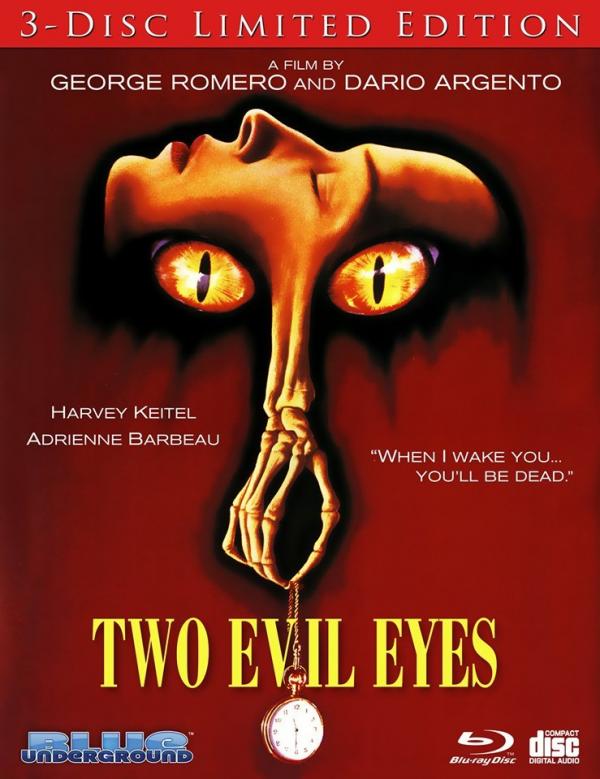 TWO EVIL EYES Blu-ray Zone 0 (USA)