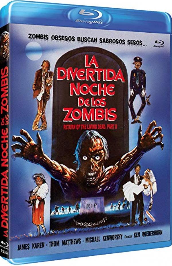 RETURN OF THE LIVING DEAD PART 2 Blu-ray Zone B (Espagne) 