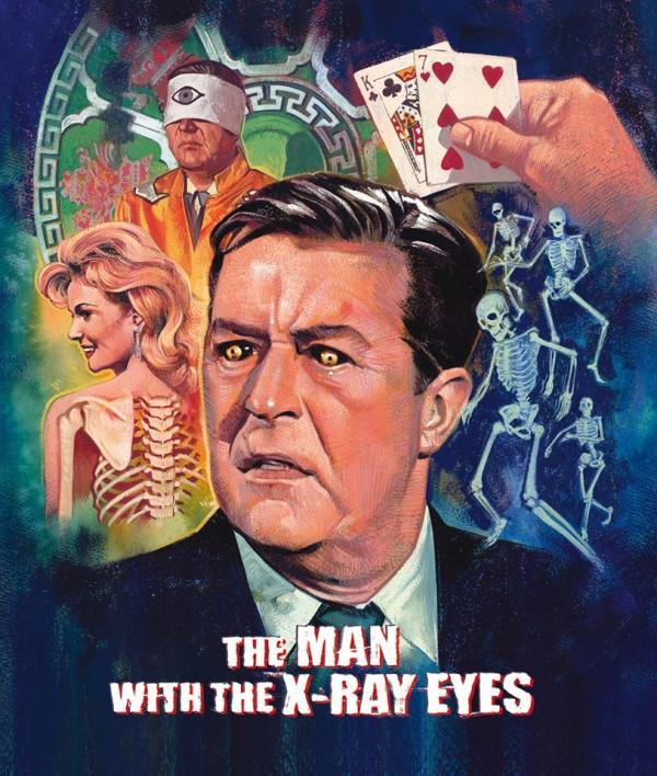 X : THE MAN WITH THE X-RAY EYES Blu-ray Zone B (Angleterre) 