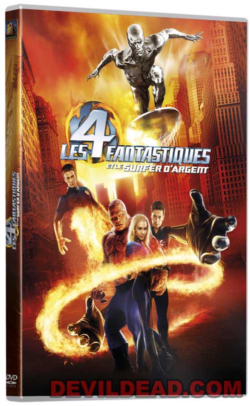 4 : RISE OF THE SILVER SURFER DVD Zone 2 (France) 