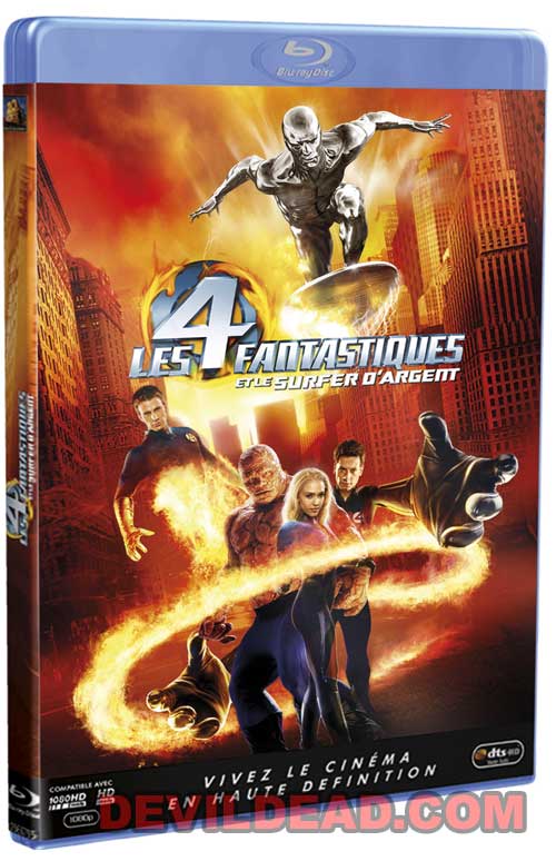 4 : RISE OF THE SILVER SURFER Blu-ray Zone B (France) 