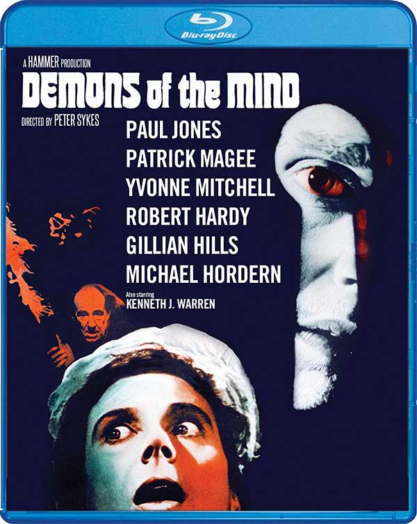 DEMONS OF THE MIND Blu-ray Zone A (USA)