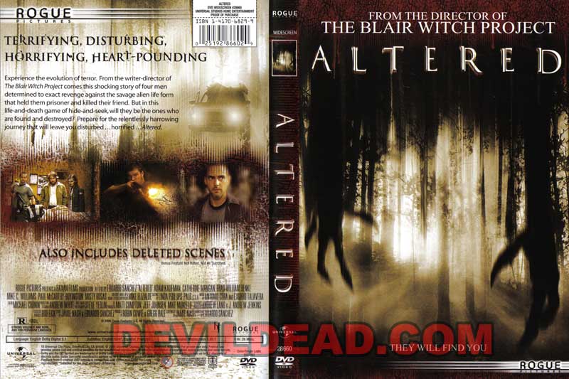 ALTERED DVD Zone 1 (USA) 
