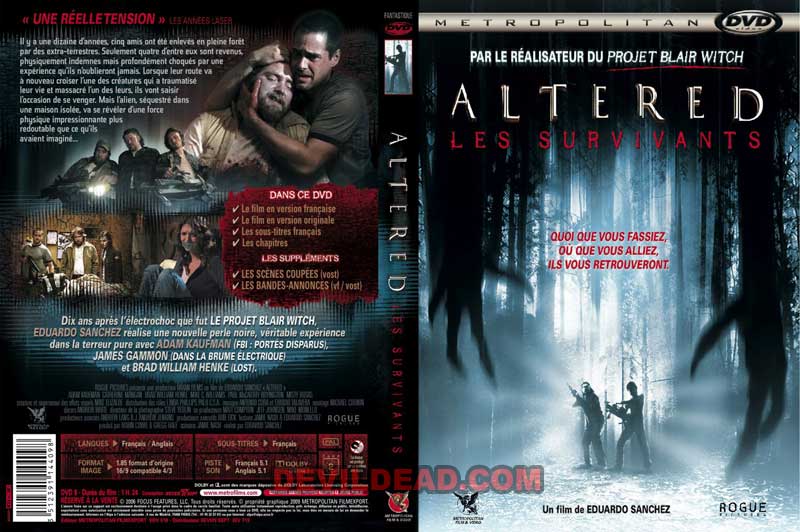 ALTERED DVD Zone 2 (France) 