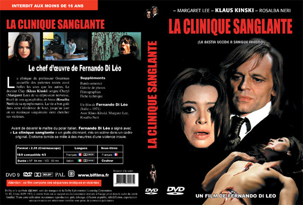 LA BESTIA UCCIDE A SANGUE FREDDO DVD Zone 2 (France) 