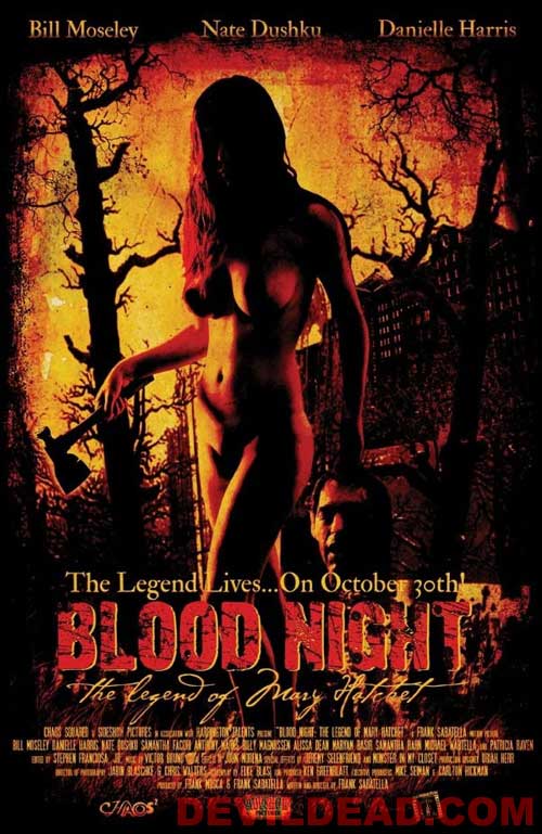 BLOOD NIGHT : THE LEGEND OF MARY HATCHET DVD Zone 1 (USA) 