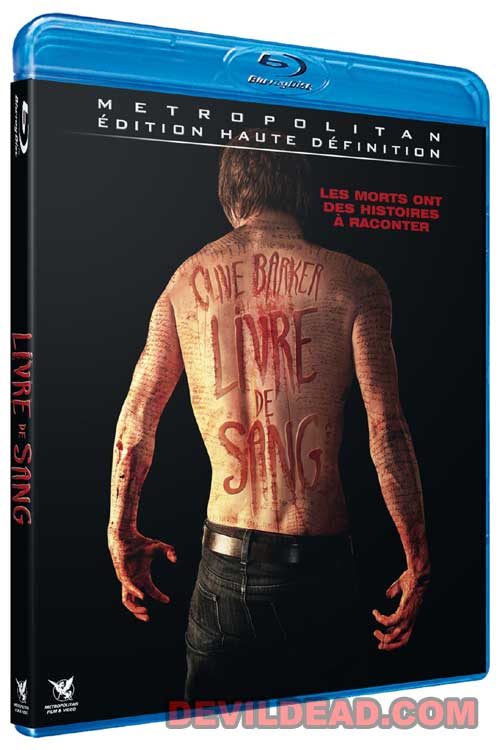 BOOK OF BLOOD Blu-ray Zone B (France) 