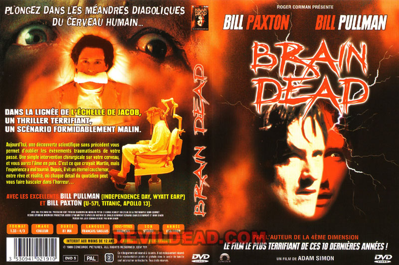 BRAIN DEAD DVD Zone 2 (France) 