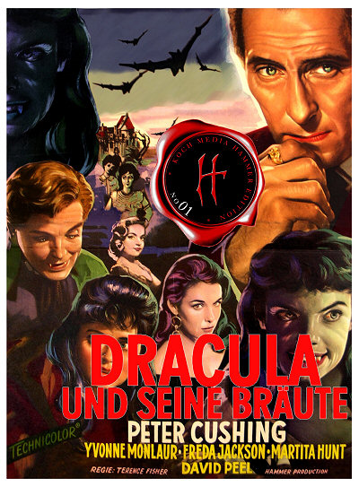 THE BRIDES OF DRACULA DVD Zone 2 (Allemagne)