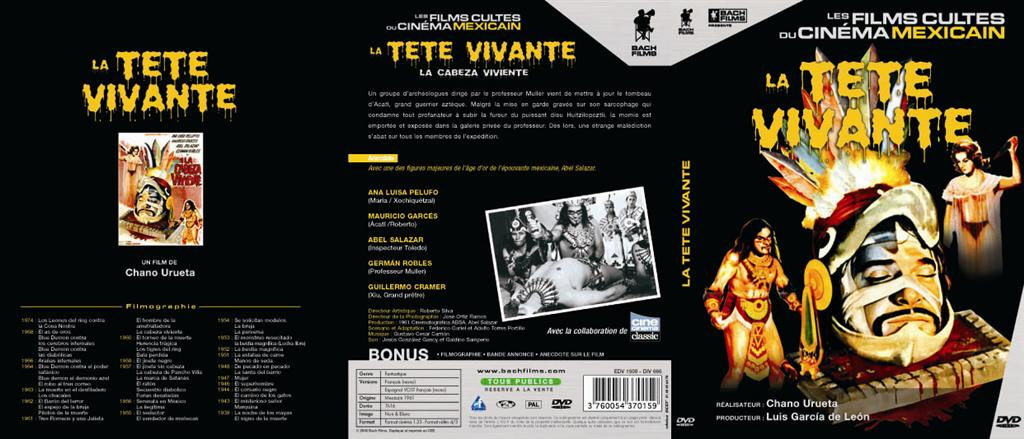 LA CABEZA VIVIENTE DVD Zone 2 (France) 