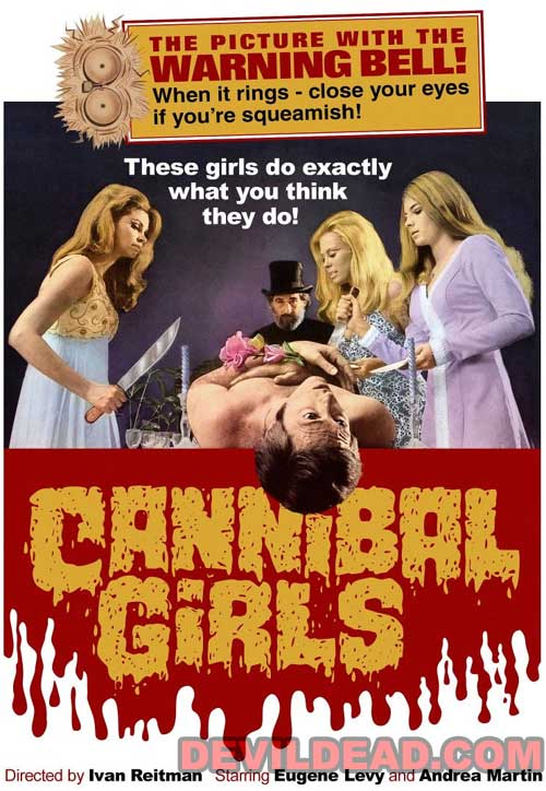 CANNIBAL GIRLS DVD Zone 1 (USA) 