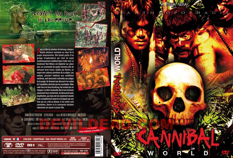 CANNIBAL WORLD DVD Zone 2 (France) 