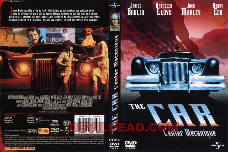 THE CAR DVD Zone 2 (France) 
