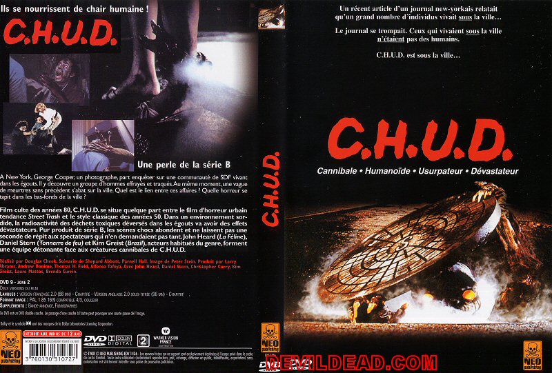C.H.U.D. DVD Zone 2 (France) 