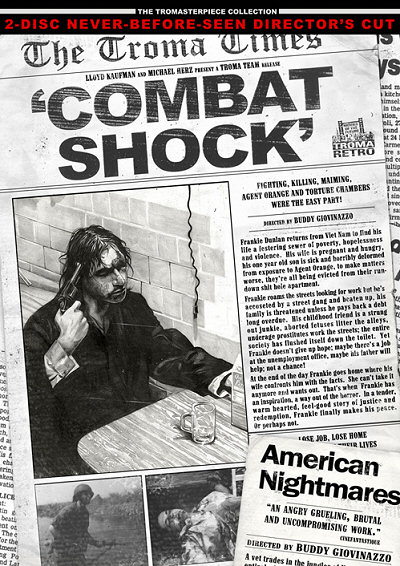 COMBAT SHOCK DVD Zone 0 (USA) 