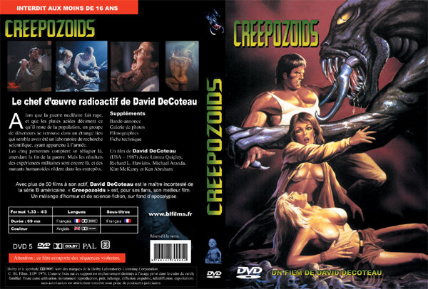 CREEPOZOIDS DVD Zone 2 (France)