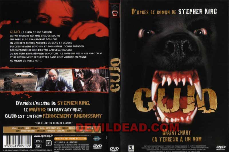 CUJO DVD Zone 2 (France) 