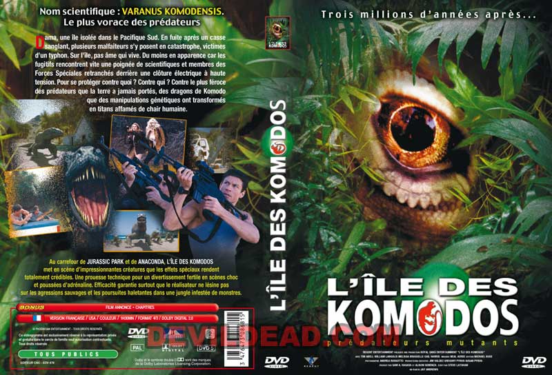 THE CURSE OF THE KOMODO DVD Zone 2 (France) 