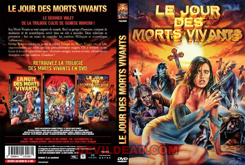 DAY OF THE DEAD DVD Zone 2 (France) 