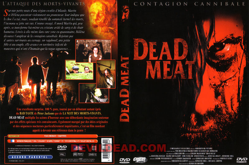 DEAD MEAT DVD Zone 2 (France) 