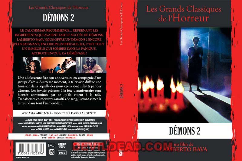 DEMONI 2 DVD Zone 2 (France)